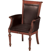 DMI Rue de Lyon Guest Chair, Burgundy