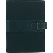Day-Timer Fabric Soft-Flex Starter Set, Slip-Tab Closure, Black, Portable Size
