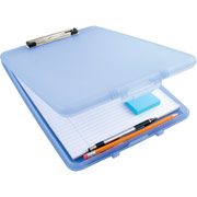 Dexas Slimcase with Low Profile Clip, Blue