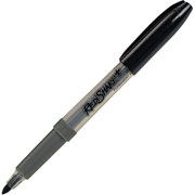 Dixon RediSharp Plus Fine Point Permanent Markers, Black, Dozen