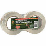 Duck Crystal-Clear Packaging Tape, 1.88" x 109.4 yds, 2 Rolls