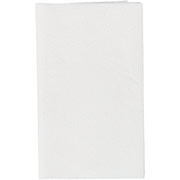 DurEcon Economy Dental Bibs, 13.5X18, White