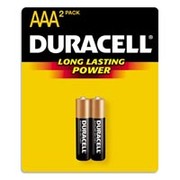 Duracell AAA Alkaline Batteries, 2/Pack