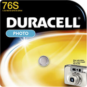 Duracell MS76 1.5-Volt Silver Battery