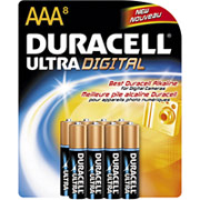 Duracell Ultra AAA Batteries, 8/Pack