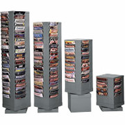 Durham Con-Tur Rotary Literature Racks, 92 Pocket, Gray