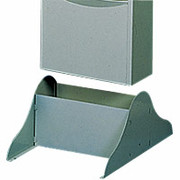 Durham Con-Tur Vertical Literature Rack Base, Blue