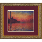 "Dusk, 1908"  Framed Print