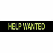 Easy-Change Panel - "HELP WANTED"