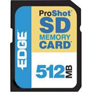 Edge 512MB 60x ProShot SD Card
