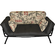 Elite Mali Flex Futon Bamboo/Black Frame