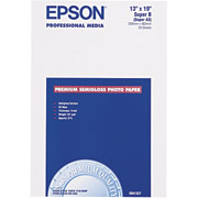 Epson Premium Semigloss Photo Paper, 13" x 19", 20/Pack