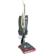 Eureka Sanitaire Bagless Lightweight Commercial Upright Vacuum, Red/Gray