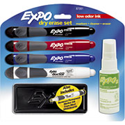 Expo Dry-Erase Starter Set, Chisel Tip