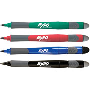 Expo Grip Ultra Fine Tip Dry-Erase Markers, Assorted, 4/Pack