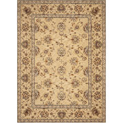Feizy Bent Tree Collection,  3' x 8' Rug, Beige/Beige
