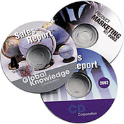 Fellowes Matte CD/DVD Labels, Matte White, 100/Pack