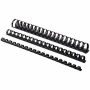 Fellowes Plastic Binding Combs 1/2" Diameter, Black, 25 pieces