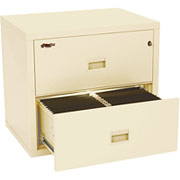 FireKing 1-Hour 2-Drawer Fire Resistant Compact Turtle Lateral File Cabinet, Truck to Loading Dock
