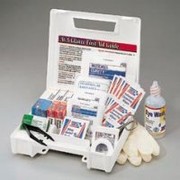First Aid First Aid Kit for Up to 25 People, Plastic Case
