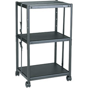 Five-Height Adjustable Audio Visual Cart