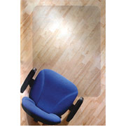 Floortex Rectangular 47" x 35" Polycarbonate Rectangular Hard Floor Chairmat