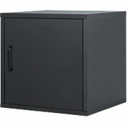 Foremost Hold'ems Modular Cube Storage System, Black 15"H x 15"W x 15"D Door Cube