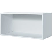Foremost Hold'ems Modular Cube Storage System, White 15"H x 30"W x 15"D Open Double Cube
