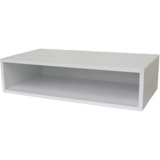 Foremost Hold'ems Modular Cube Storage System, White Riser Shelf