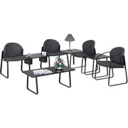 Forge Reception Area Straight Connecting Table