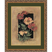 "Framed Poppies" Framed Print