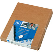 GBC ClearView Presentation Covers, Premium Clear, 100 pieces
