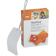 GBC Heat Seal 5 Mil, Ultra Clear Luggage Tag w/Loops, Laminating Pouches