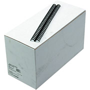 GBC ProClick Spines, Black, 1/2" Diameter, 85 Sheet Capacilty, 100 pieces