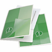 GBC SelfSeal Repositionable Laminating Supply, Customizable Presentation Folders