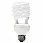 GE Mini Spiral Compact Fluorescent Bulb, 26 Watts, 1 Tube per Pack