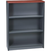Global Adaptabilites Bookcase, Cherry/Storm Gray