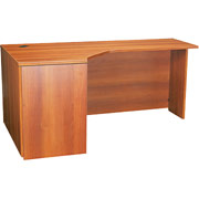 Global Adaptabilities Left Extended Corner Unit, Honey