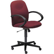 Global Enterprise Series Seating Low-Back Swivel/Tilt Chair, Metal Gray