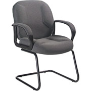 Global Executive Side Chair, Gray