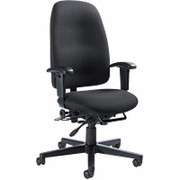 Global - Granada® High-Back Multi-Tilter Manager's Chair in Black