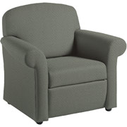 Global Health Care Bishop Lounge Chair, Premium Ocean Sand Vinyl