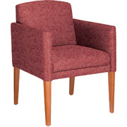 Global Health Care Heather Chair, Ultra-Premium Wine Fabric