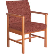 Global Health Care Seating, Ryan Chair, Ultra Premium Wine Fabric