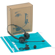 Gn Netcom 2120 Flex Series Binaural, Leatherette Cushion Telephone Headset