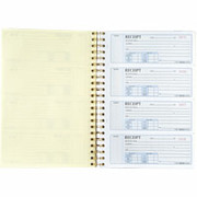 Gold Standard Money Receipt Book, 2-3/4" x 7", 2 Part