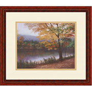 "Golden Autumn", Framed Print