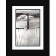 "Golden Gate Bridge in Fog" Framed Print