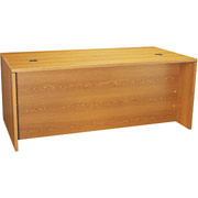 HON 10500 Series Desk Shell, 72" x 36", Medium Oak