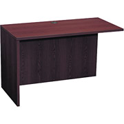 HON 10500 Series Large Workstation Return, Mahogany